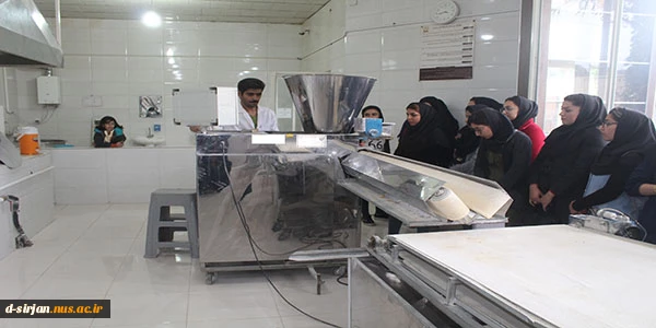 بازدید دانشجویان از مجتمع آردی سنت و آموزشگاه صنایع دستی رنگین کمون درس کارآفرینی 2