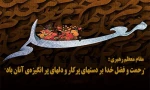 هدفت عشق است و ایثار /
هزارن خفته از عشق تو بیدار 2