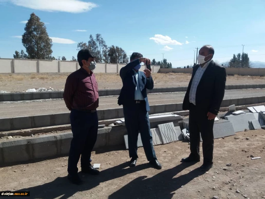 بازدید گروه ارزیابی دانشگاه فنی و حرفه ای استان کرمان از ساختمان جدید که توسط خیر محترم درحال می باشد 17